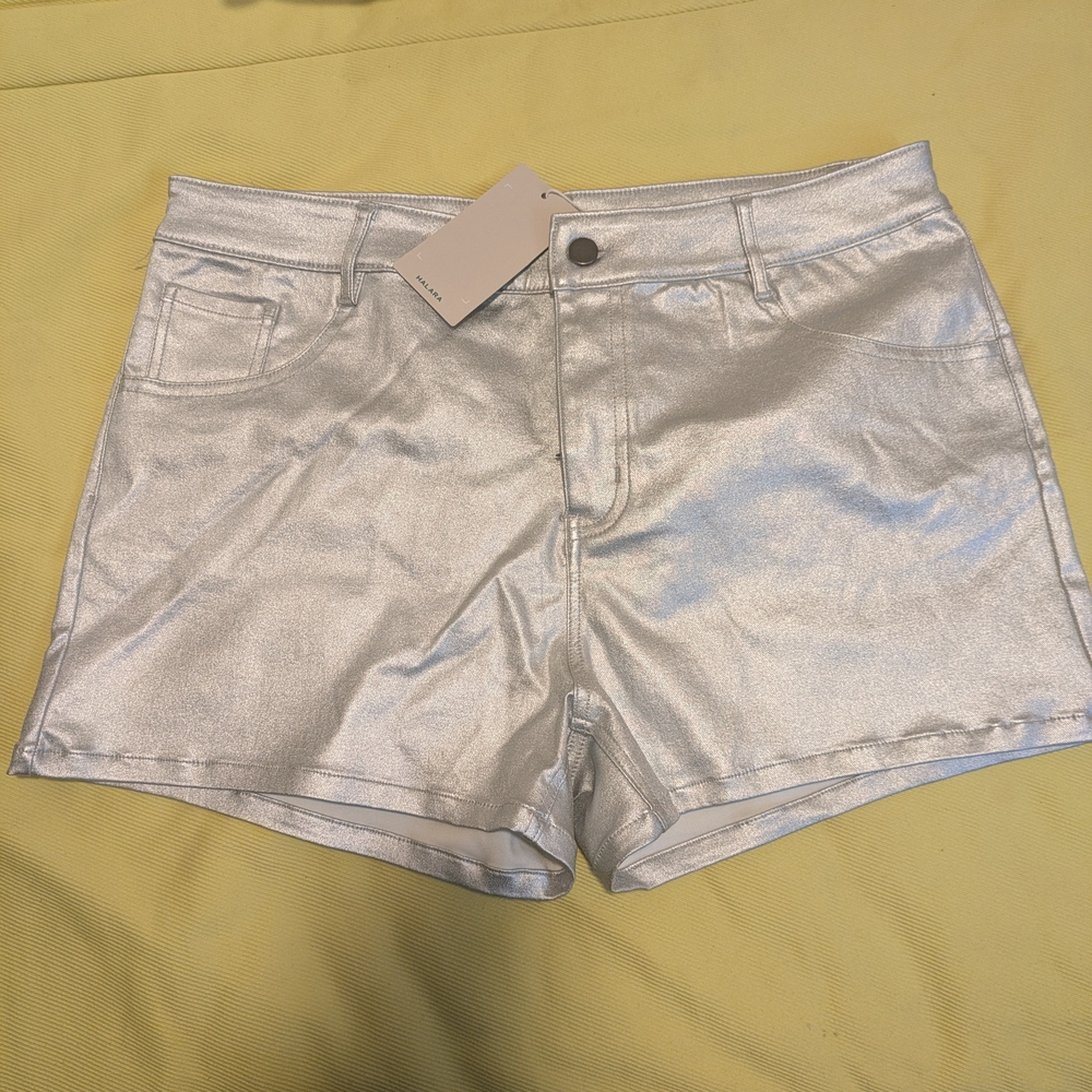 Silver Women's Shorts